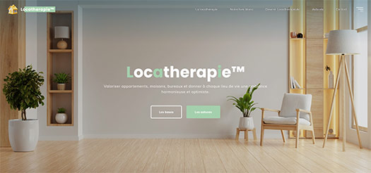Développement du site Locatherapie