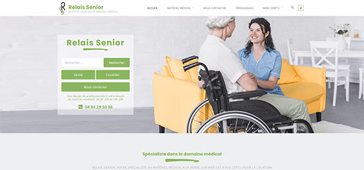 Développement du site Relais Senior